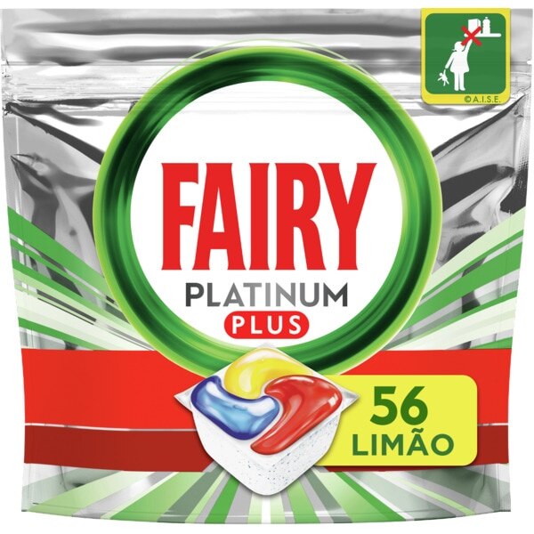 Detergent pentru masina de spalat vase Fairy Platinum Plus All in One 56 spalari